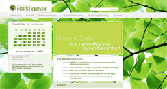 Desktop Screenshot of forstverein.at